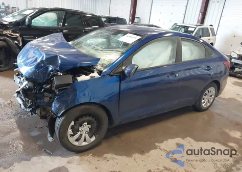 2021 Hyundai Accent Se z USA, uszkodzony, nr VIN 3KPC24A65ME129768